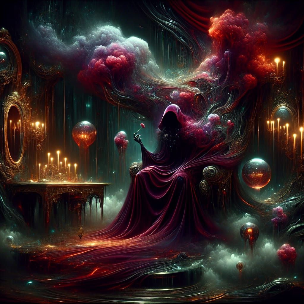 The Velvet Specter: Dream Manipulator in Surreal Hideout