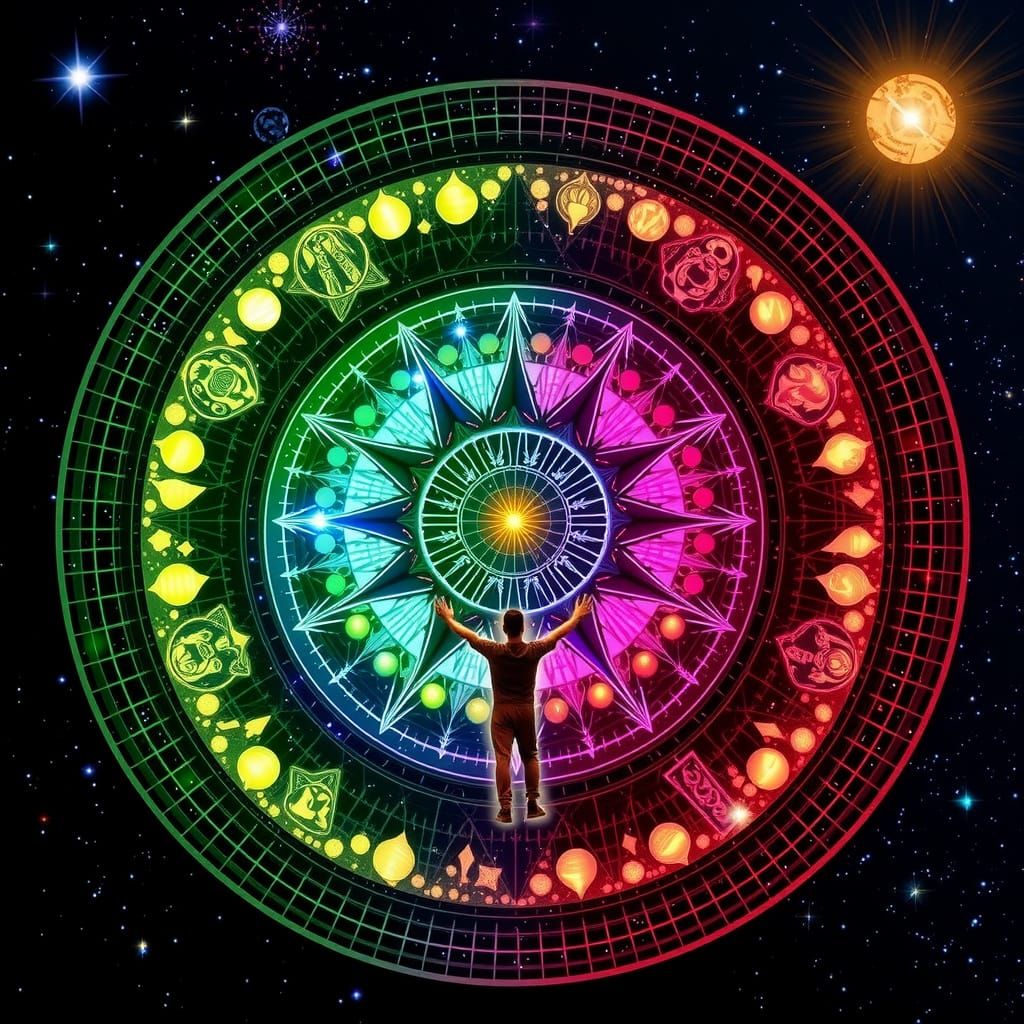 Visual Mandala of Creation Portals