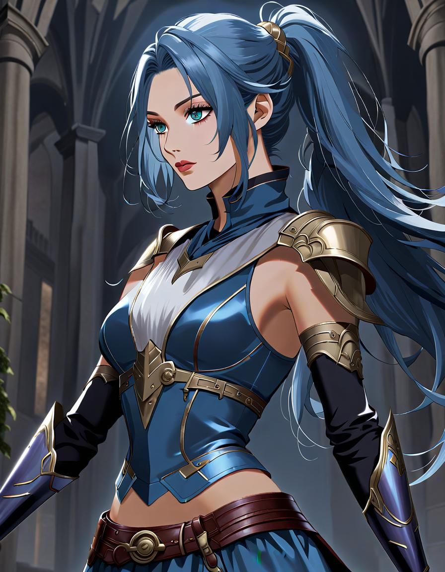 Elven Duelist - Animagine