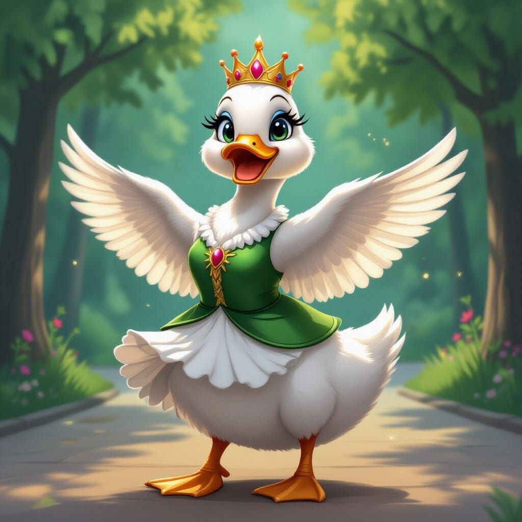 Dancing Duck Queen
