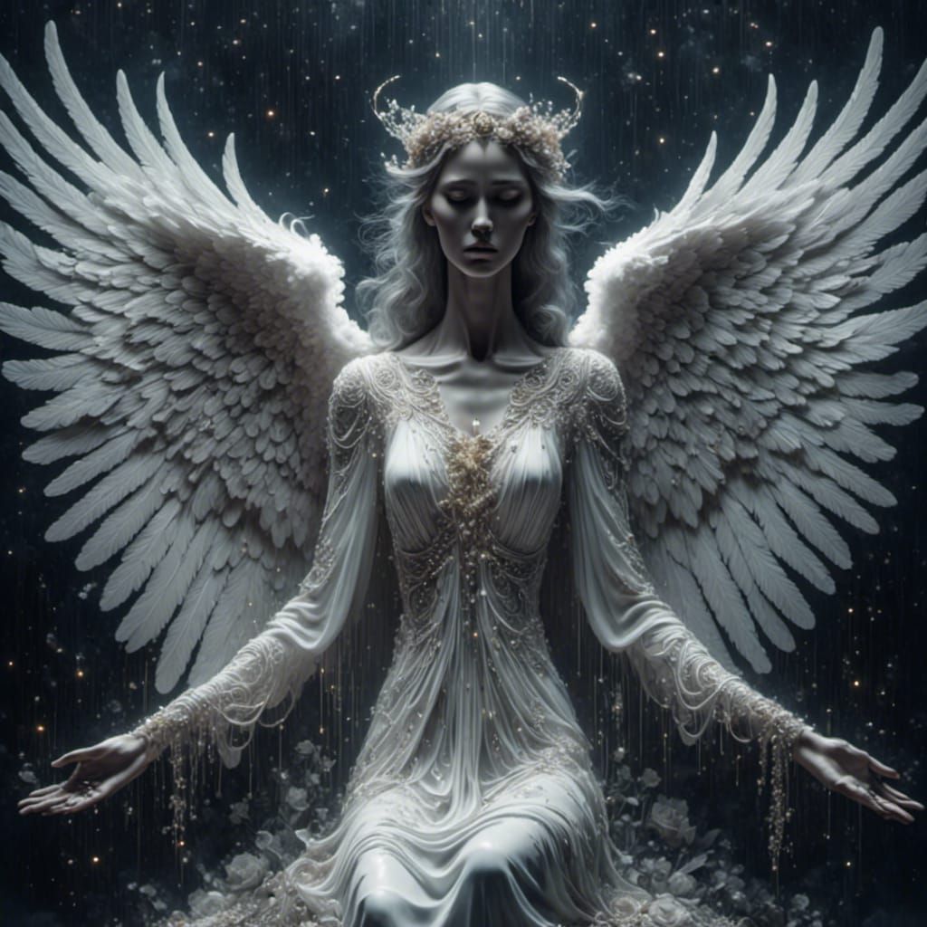 White Angel of Death, Digital Art