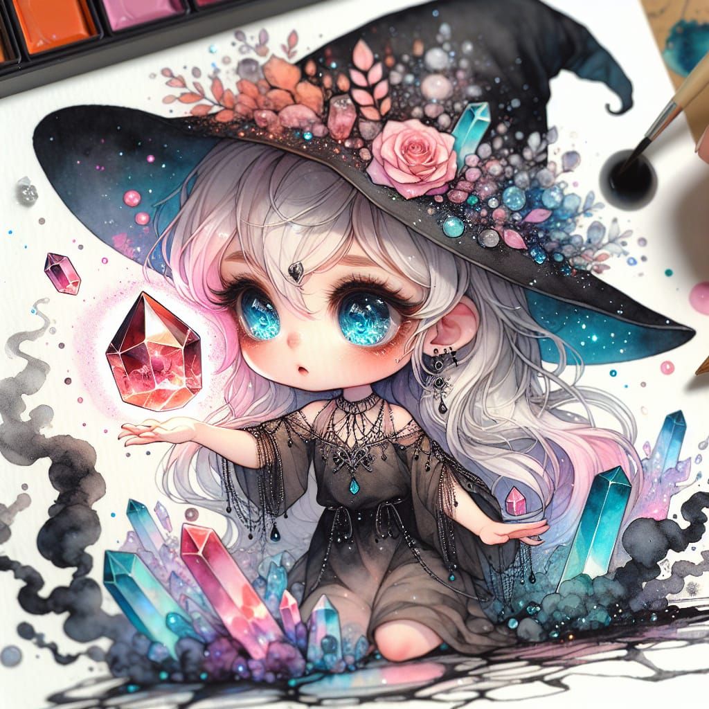 Aralyn finally found the right crystal in the Cave of Silenc...