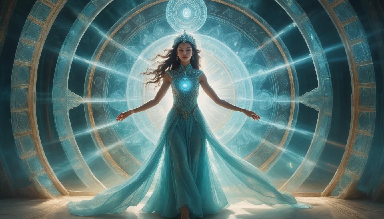 Queen of Taygeta: Double Exposure in Photographic Realism