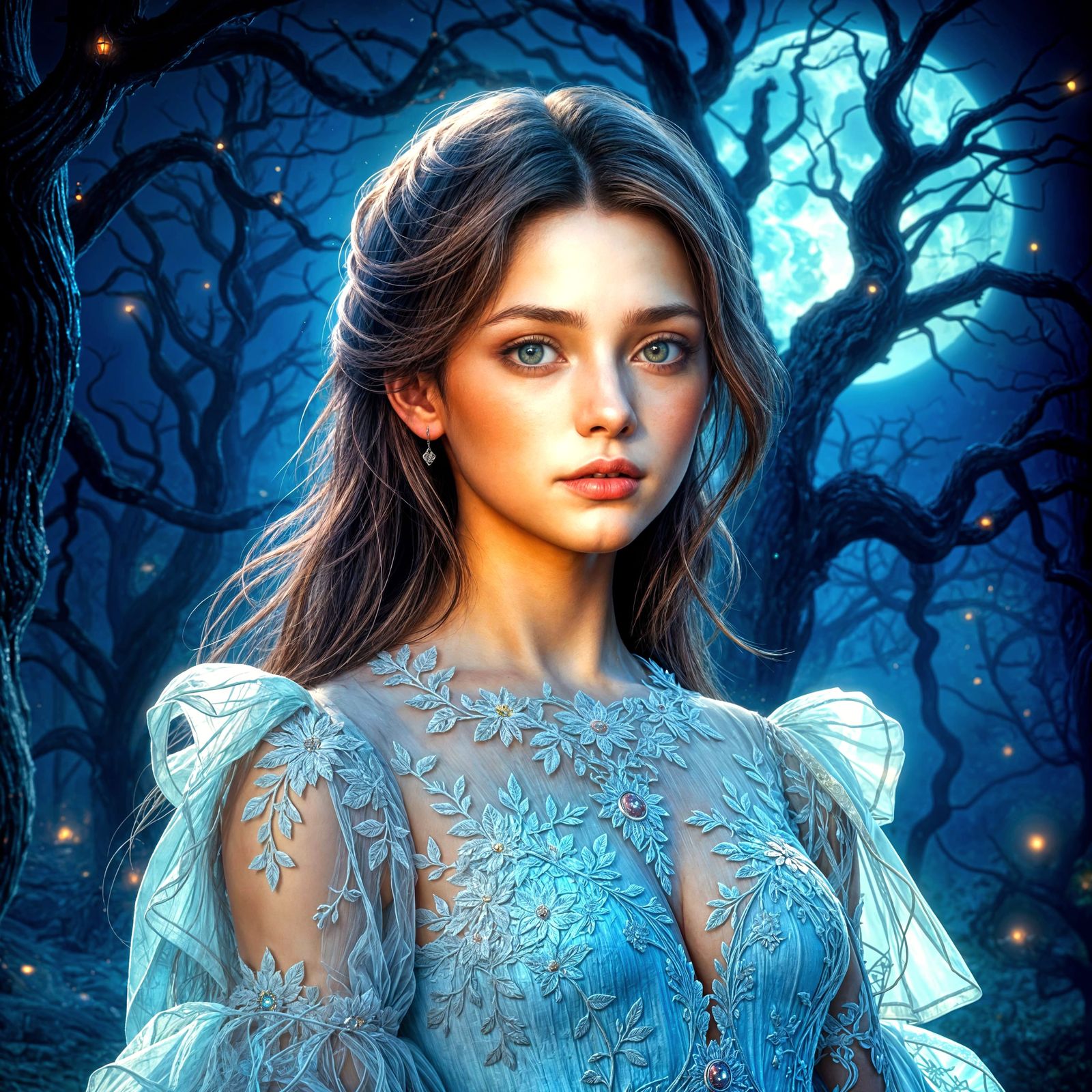 Portrait of a Girl with a Love Lost Theme