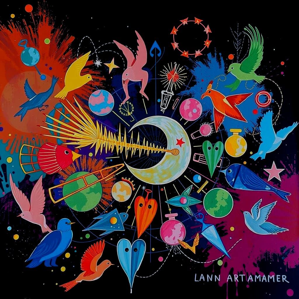 Abstract Radiance: An AI Expression of Excellence