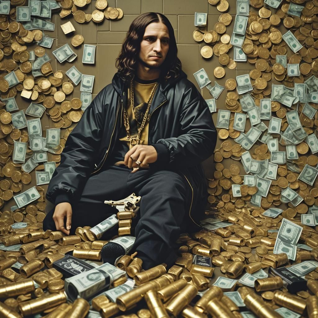 Mona Lisa Reimagined: A Modern Urban Portrait
