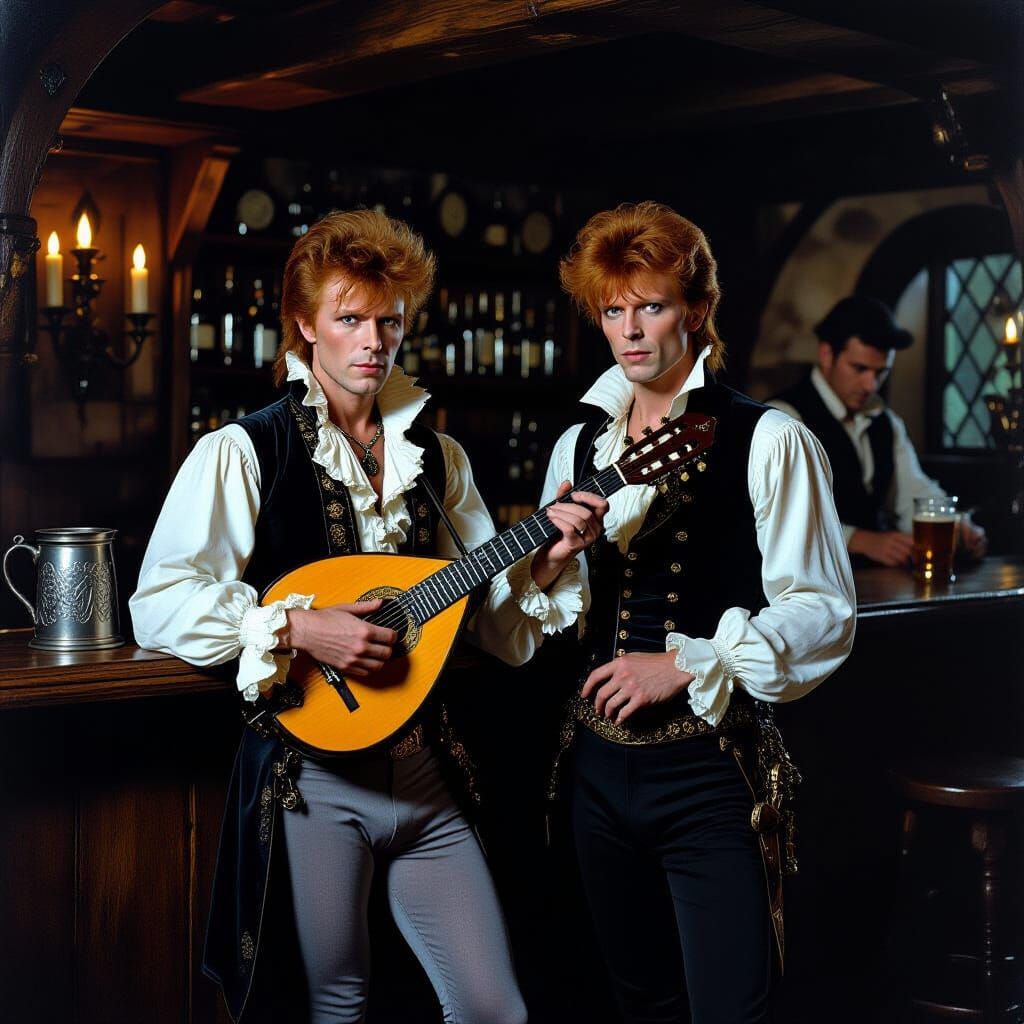 Sygfried and Roy Bowie, Brother Bards...