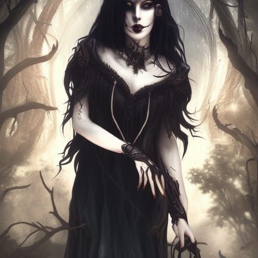Gothic Hecate beautiful my goddess