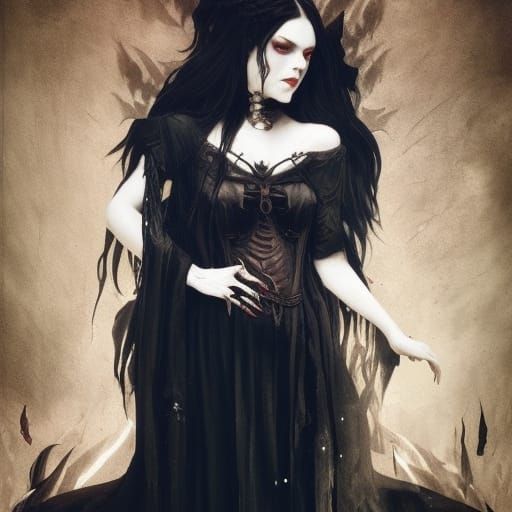 Gothic Hecate my beautiful goddess