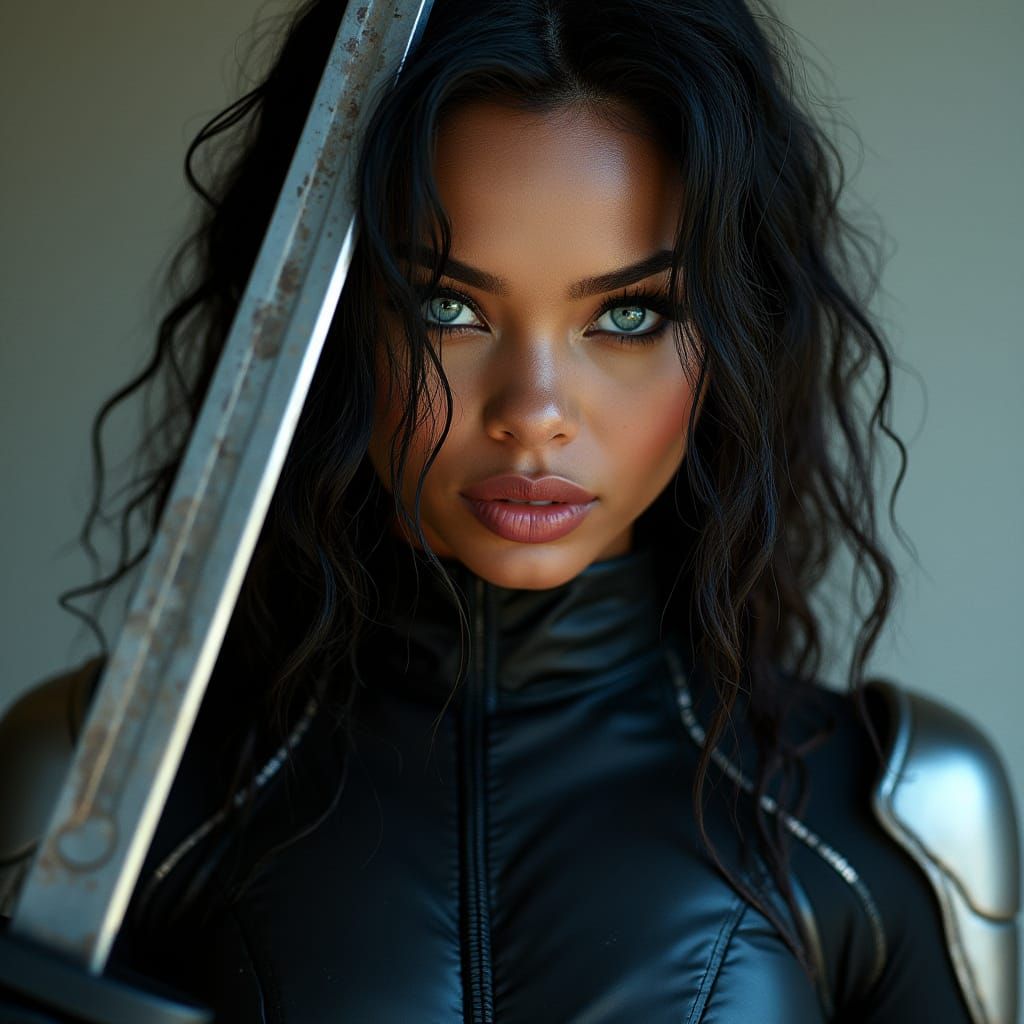 Zendaya Warrior Goddess in High-Tech Suit