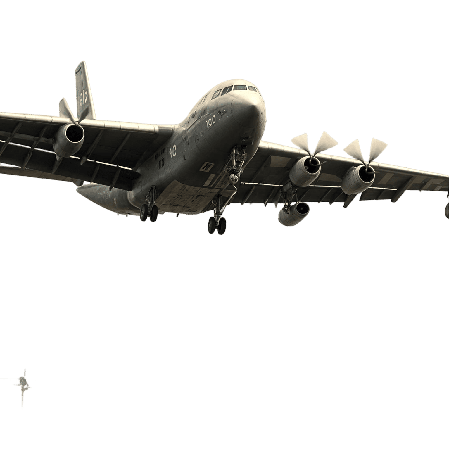 Airbus A 400 Flies Over Farmhouse: Cinematic Still