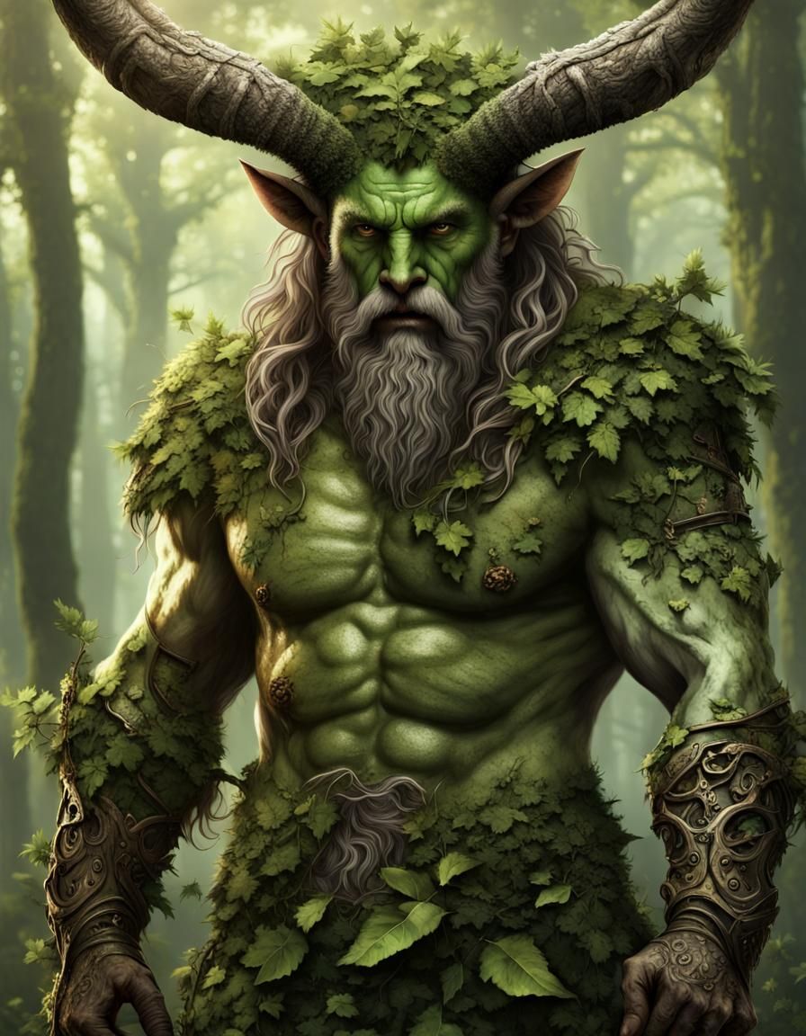 Green Man Lord of the Forest
