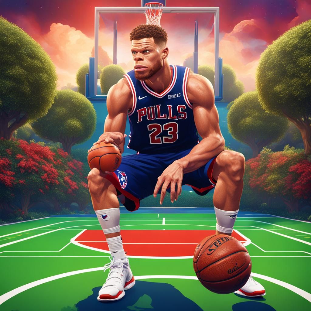 Pepe the Frog Plays Basketball with Blake Griffin