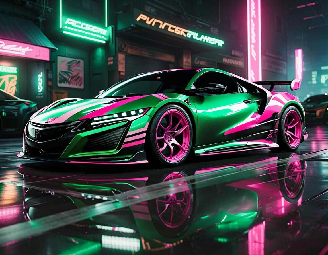 Honda NSX (Cyberpunk RED) III