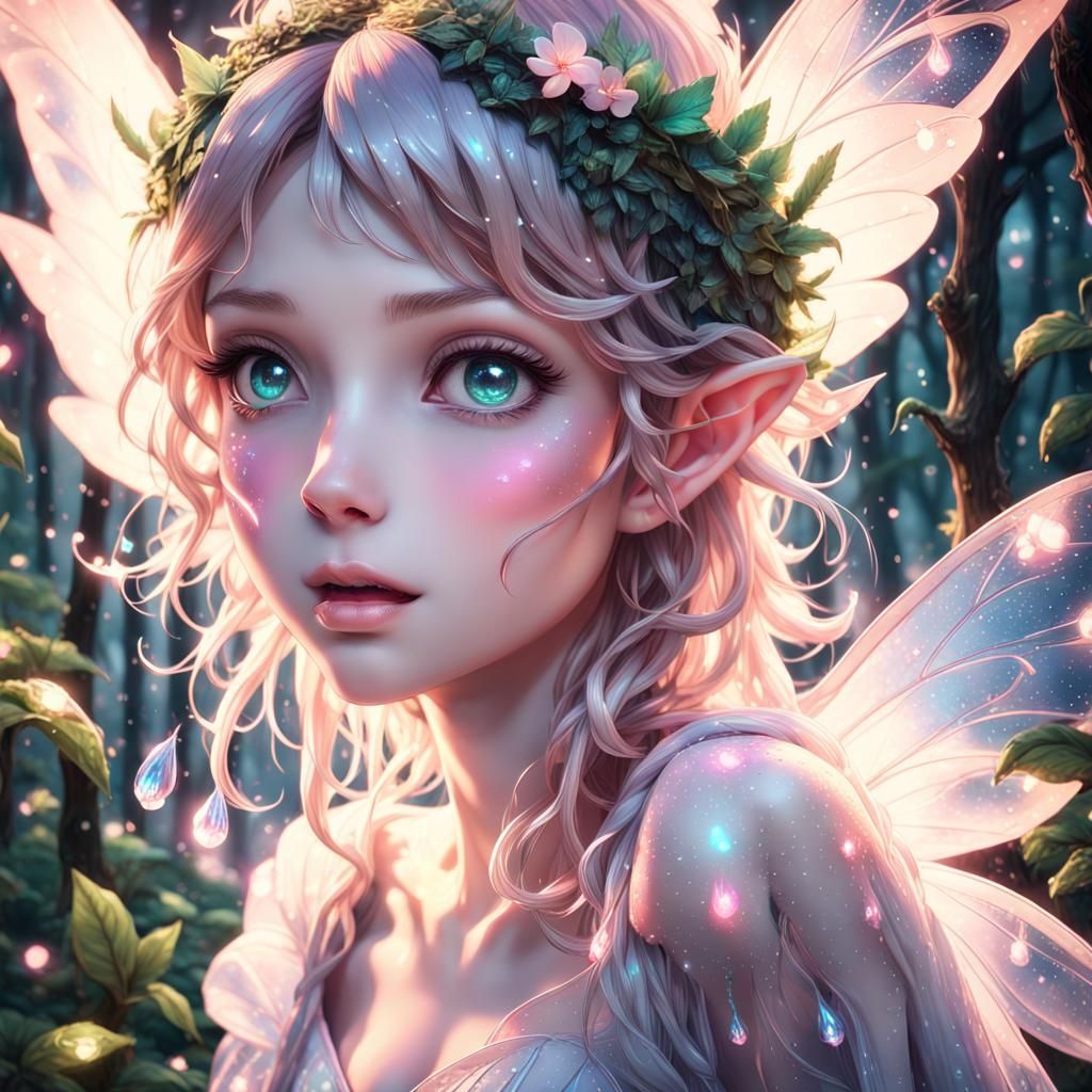 Anime Fairy Saves a Life with Magic