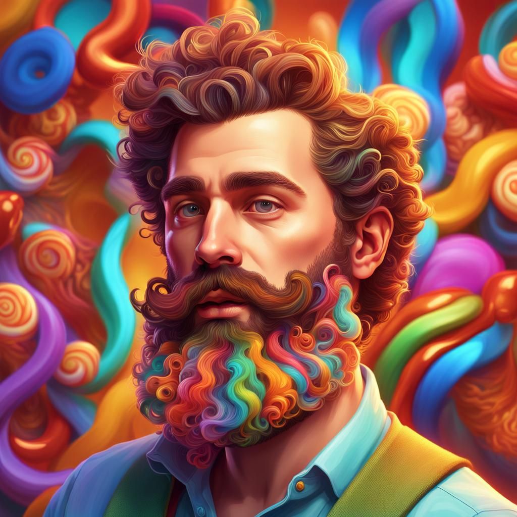 Whimsy beard