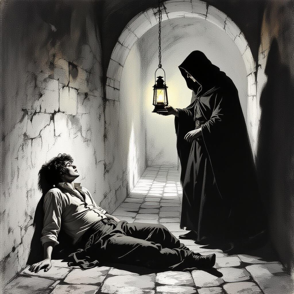 Pregnant Youth Collapses in Labyrinth, Approached by Mysteri...