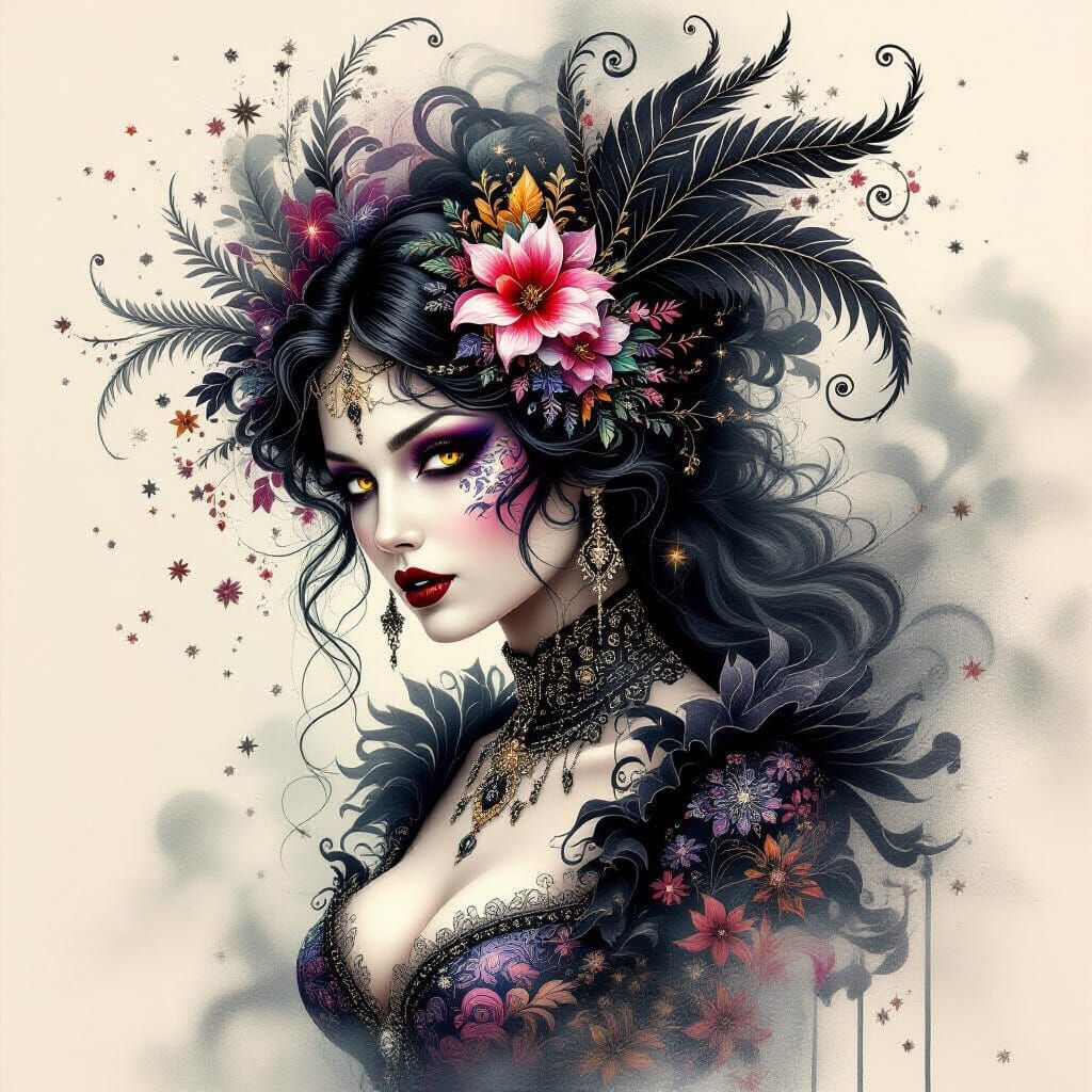 shaggy sinister harpy