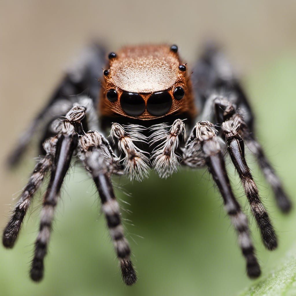 Alien Jumping Spider Generated by AI