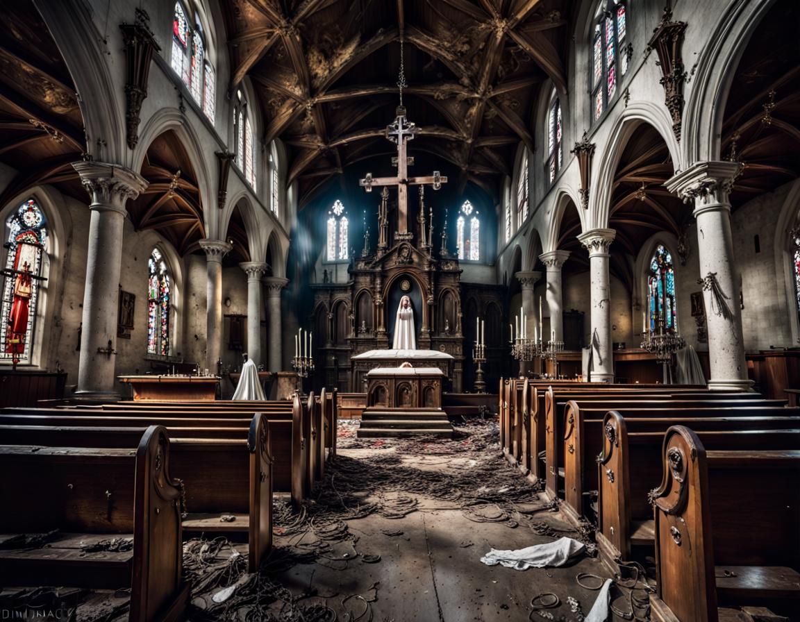 Spooky church