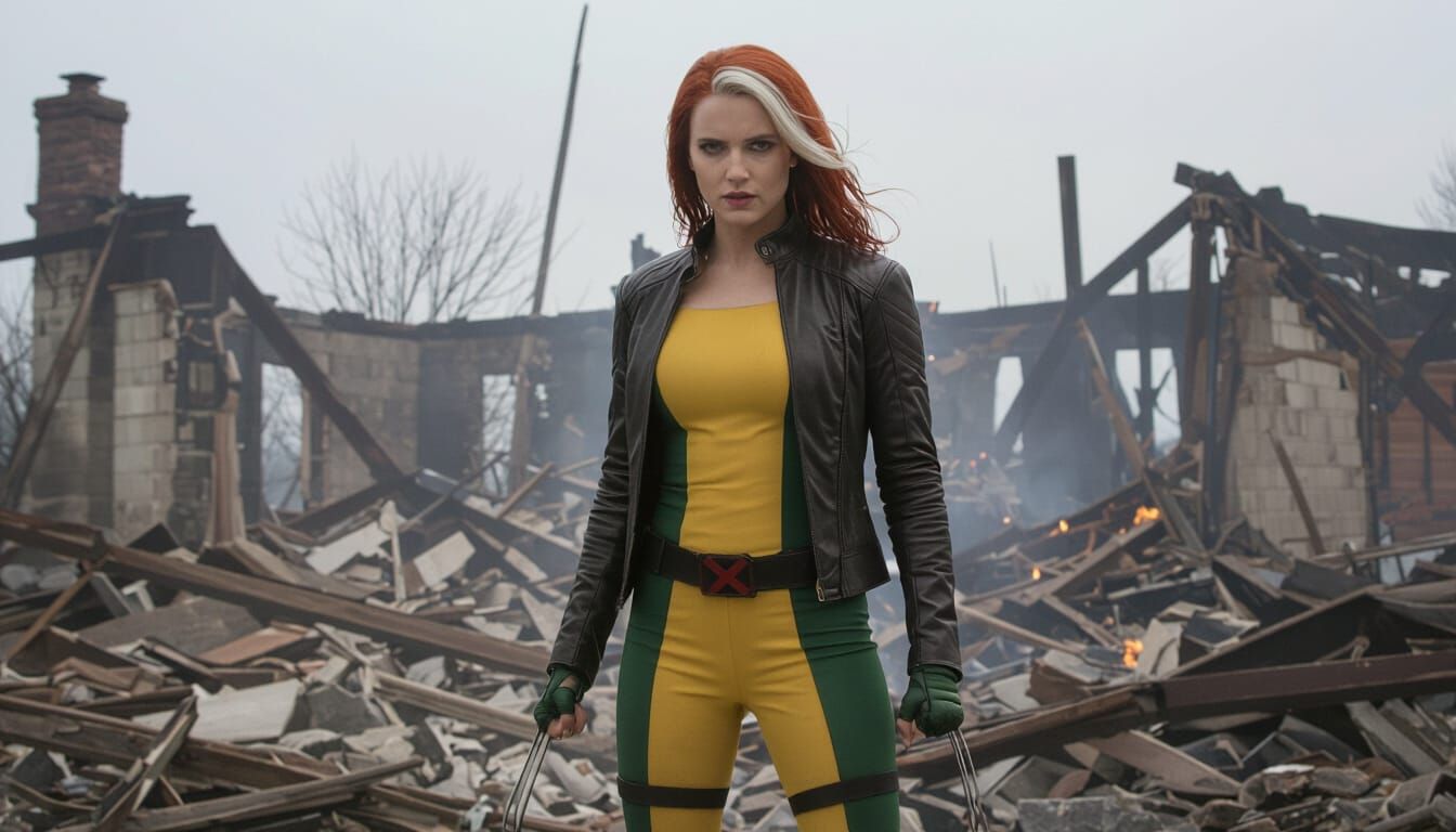 Rogue in Aftermath of Destruction