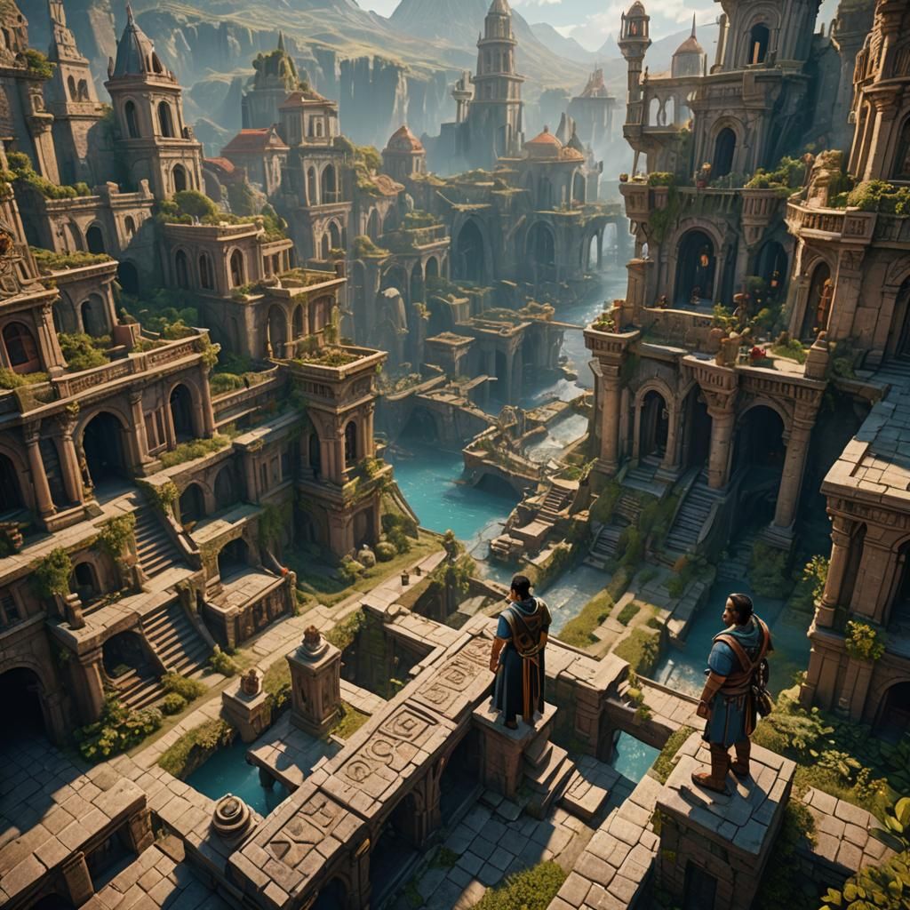 Primo Sanchez and AOC: Detailed Fantasy Art