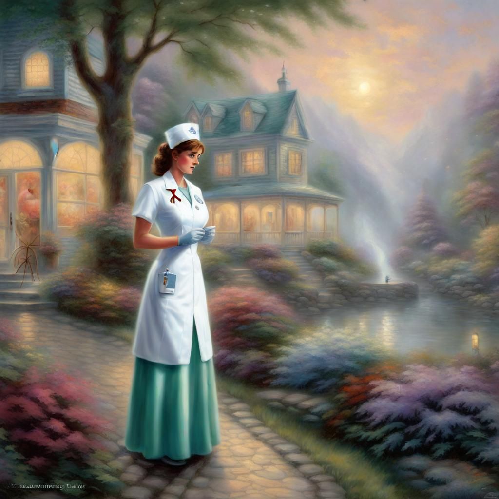 Ethereal Nurse Manager in Fantasy Style