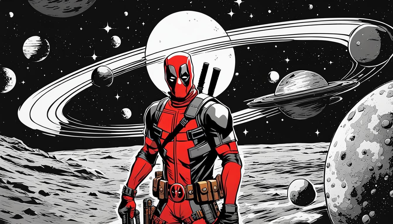 Deadpool in Space: A Comic Noir Adventure