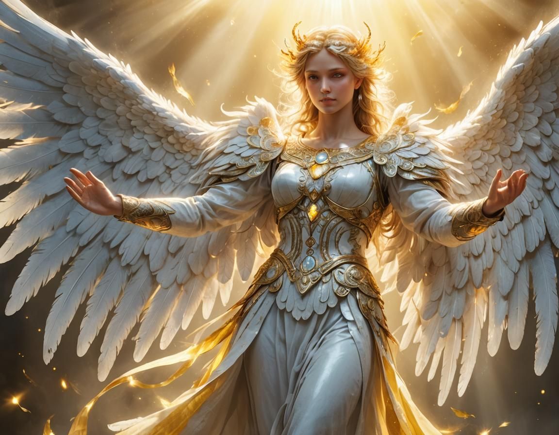 Heavenly Angel of Light Concept Art