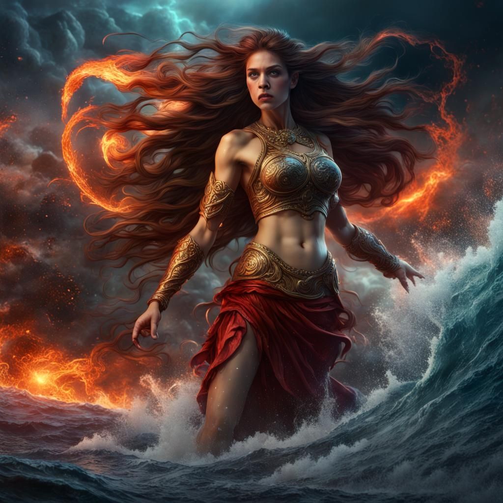 Wrath of the Water Goddess: Saving a Burning World