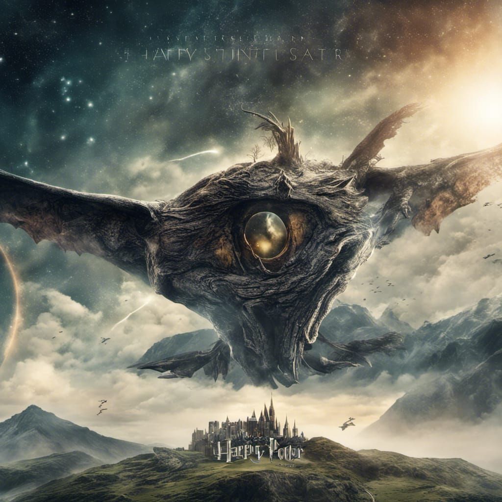 Harry Potter Interstellar Movie Poster Concept Art