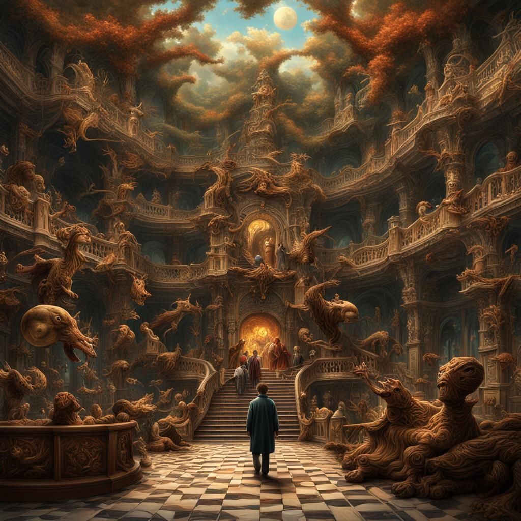 Memetic Annoyance: Fantastical Concept Art in 8K