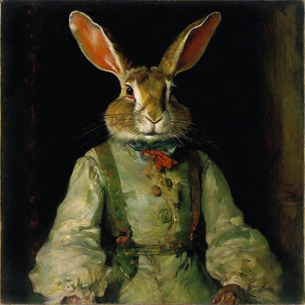 Rabbit Master of Dark Dreams, Expressionist Realism