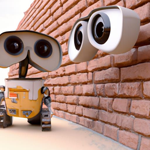 AI Generated Image of Wall-E