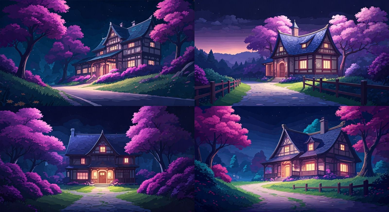 Whimsical Country Retreat in Vibrant Hues