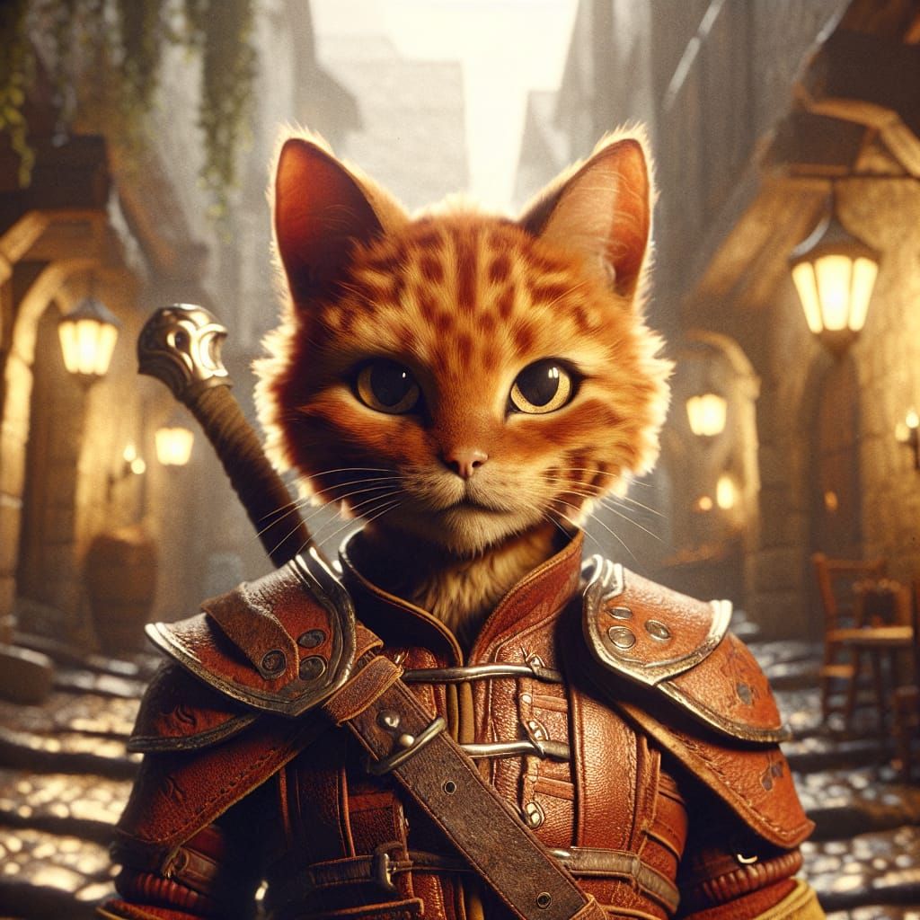 A Tabaxi rogue