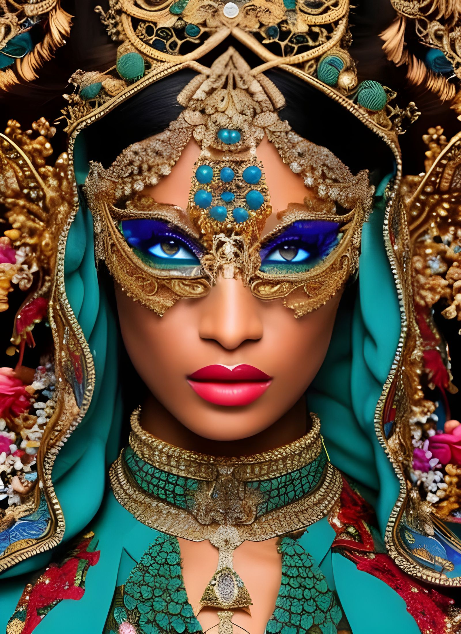 I am ready for the masquerade ball