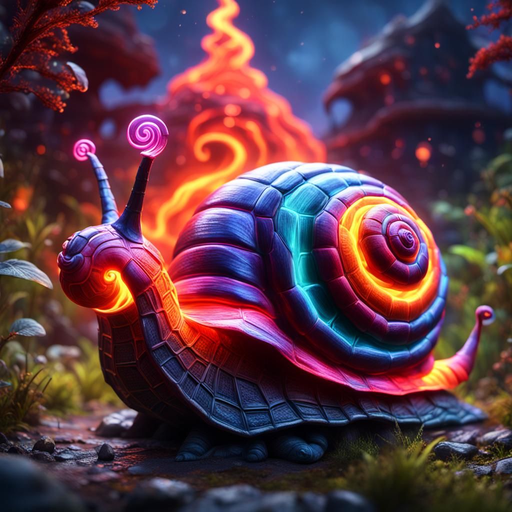 Neon Snail