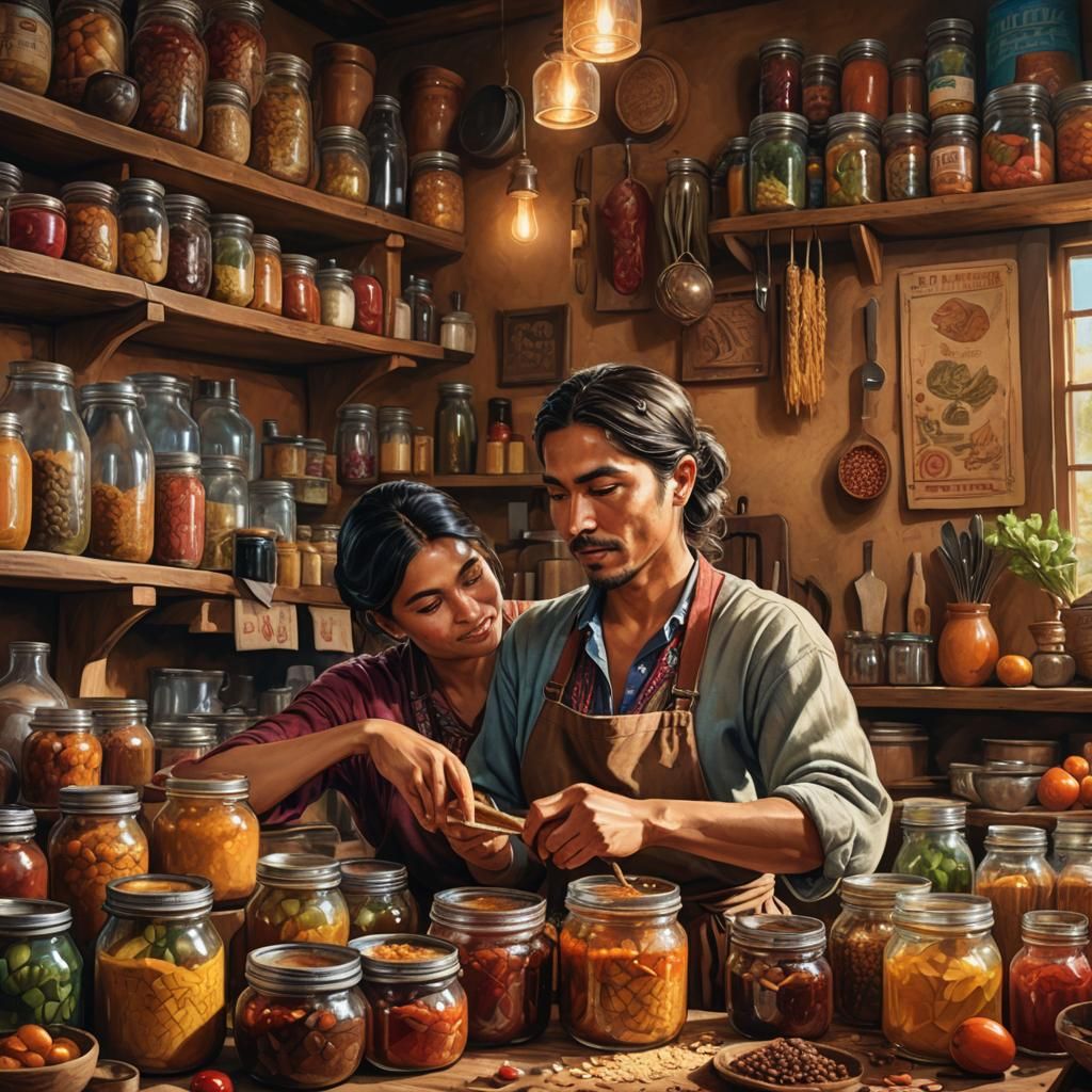 Latin American Artisans in Vibrant Harmony