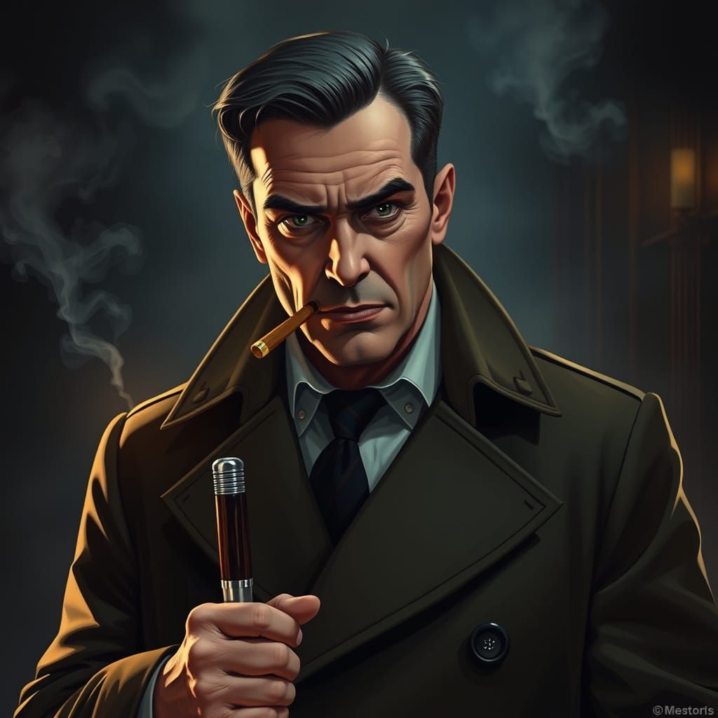 A Sophisticated Spy in a Smoky Room