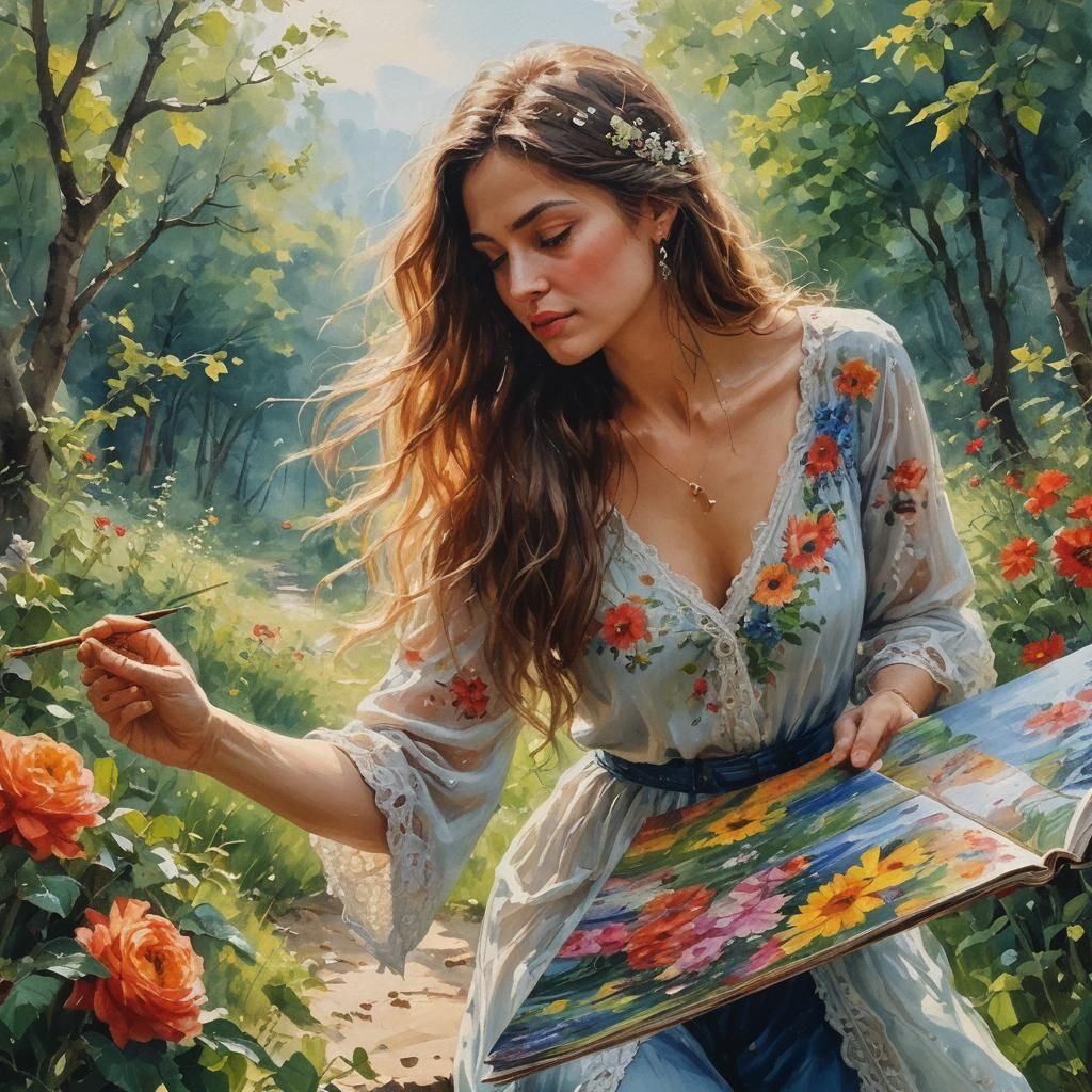 Abstract Depiction of Being Inside a Story