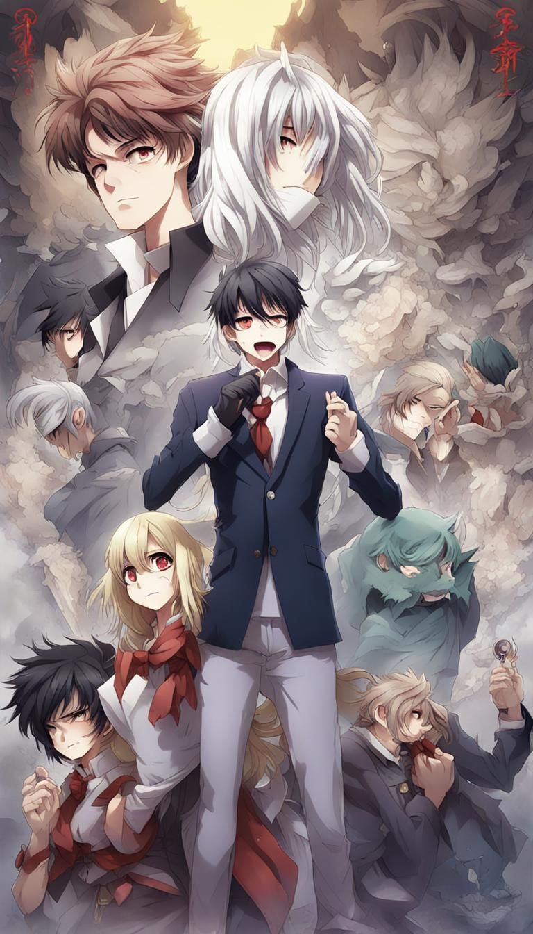 Anime Style Manga Scene