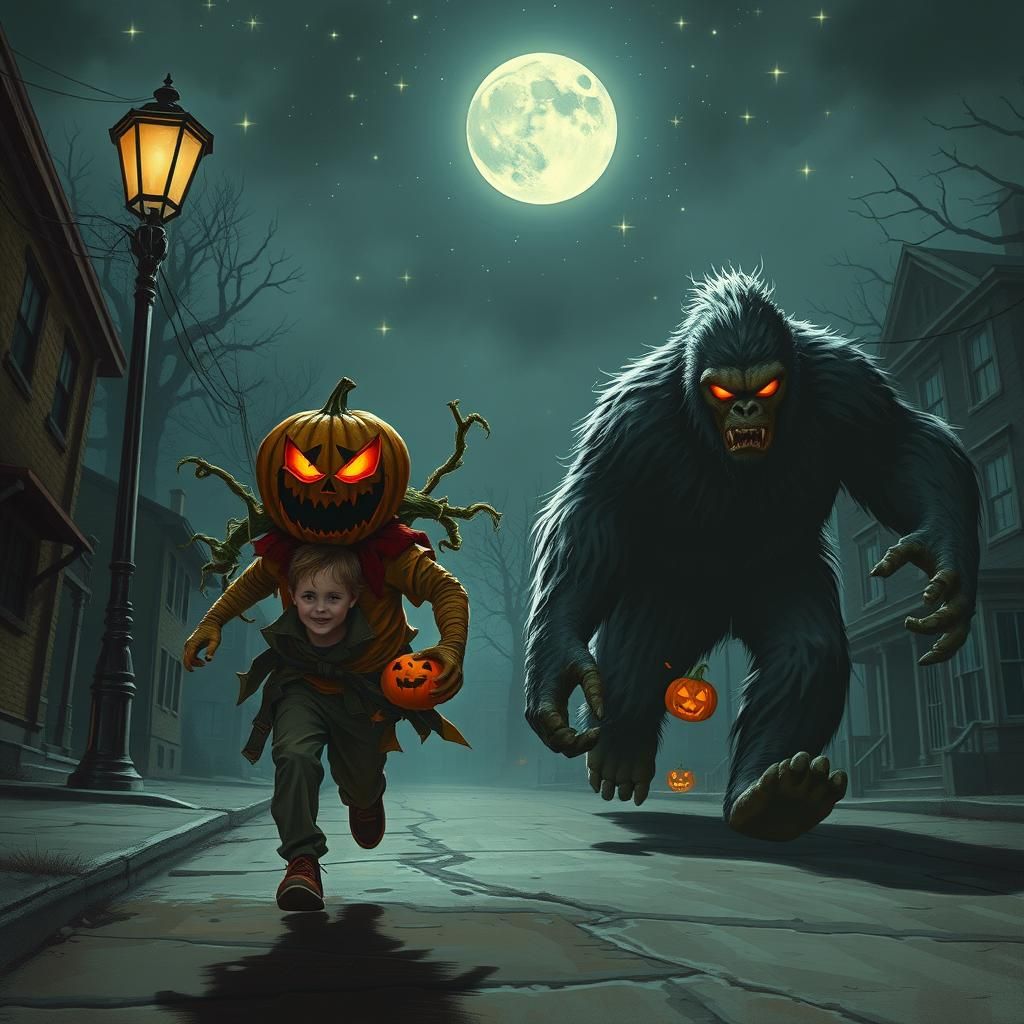 Nightmare Chase: Halloween Horror Unleashed