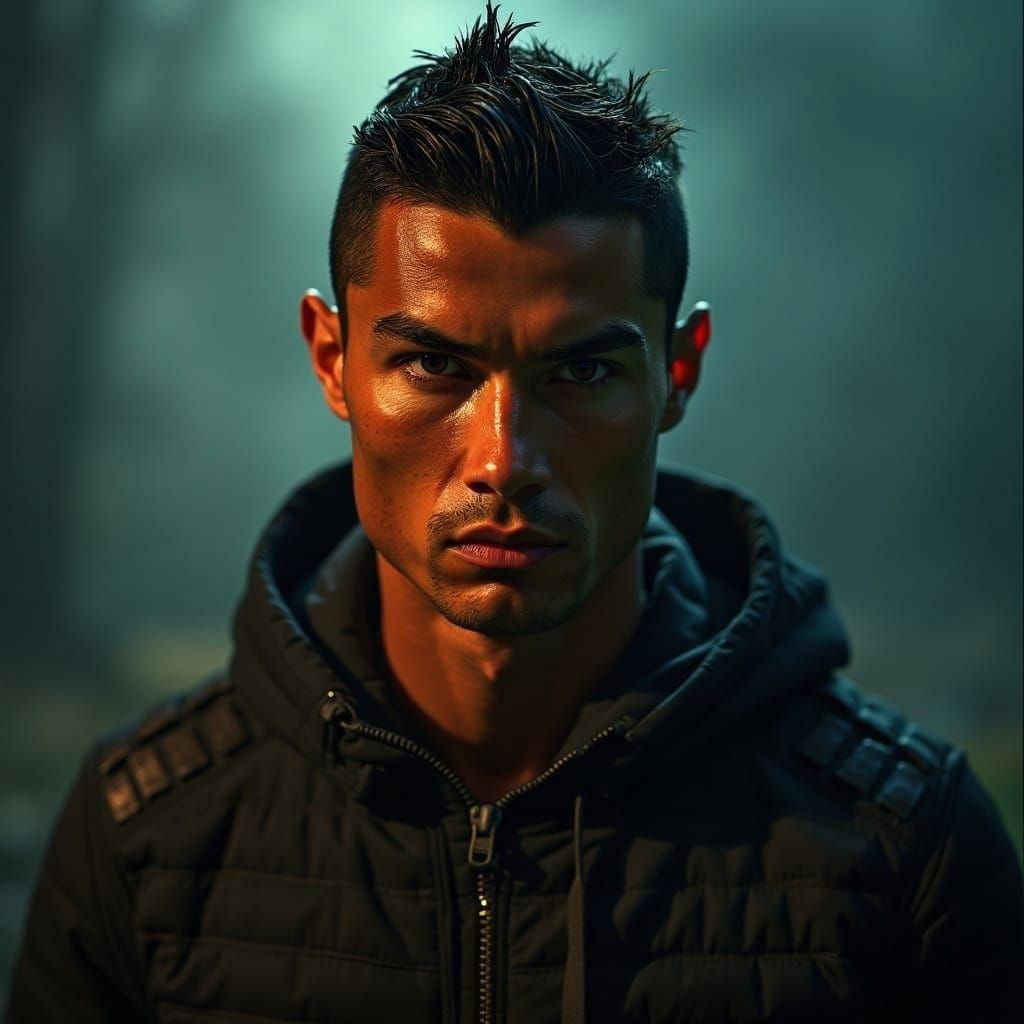 Cristiano Ronaldo Cinematic Film Still
