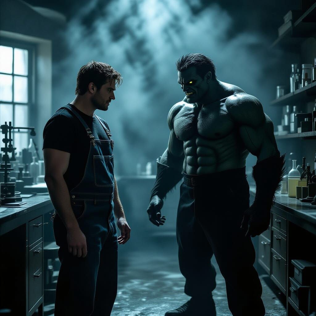 Jekyll and Hyde Transformation in Dimly Lit Lab