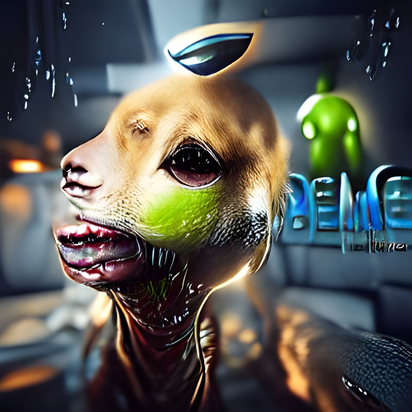 Alien Doge Meme in HD CryEngine Style