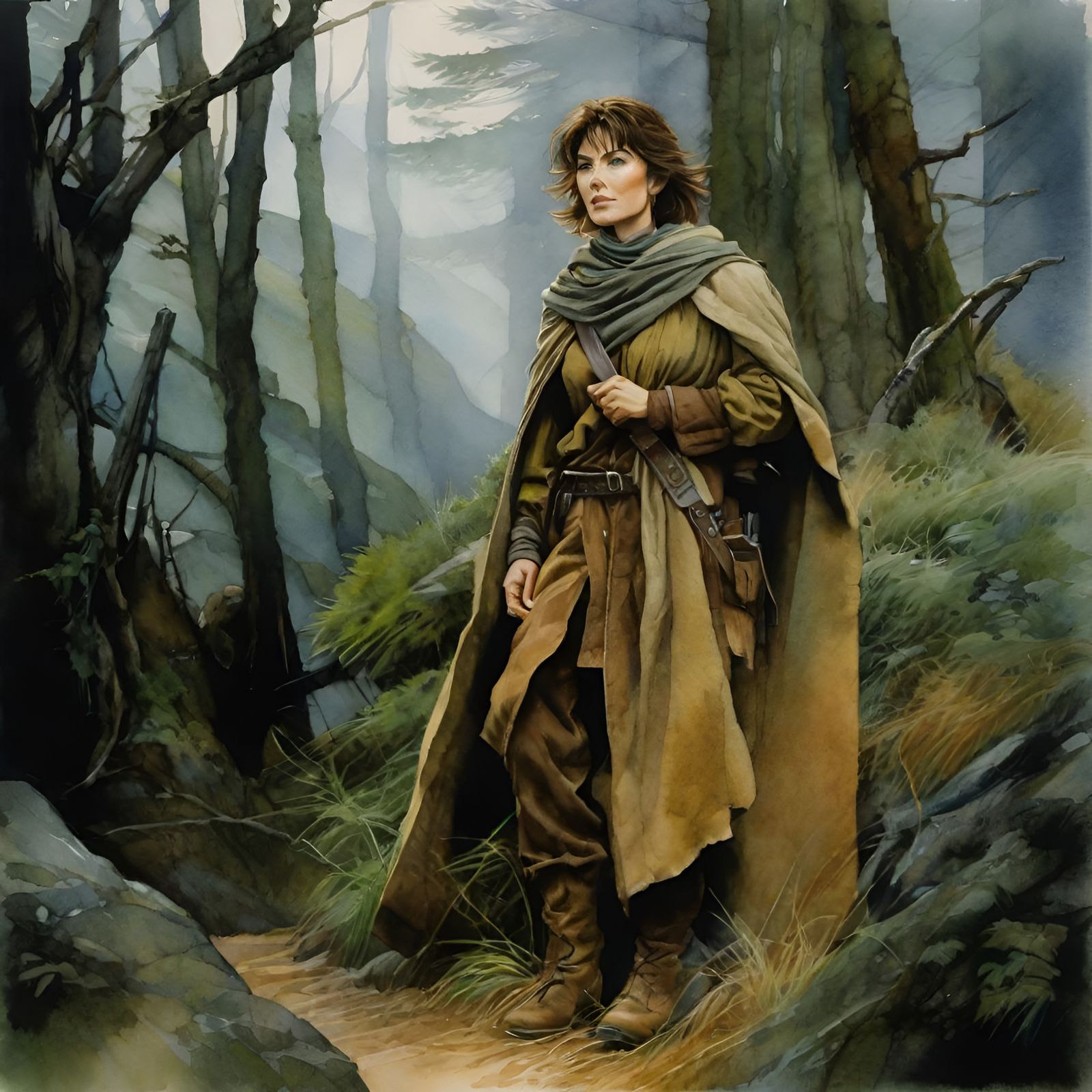 Shroud, hair too short?