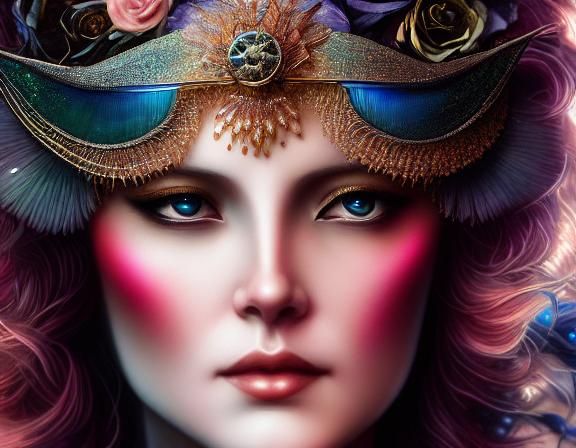 Elegant Aurora of Rich Colors in Detailed Octane Render