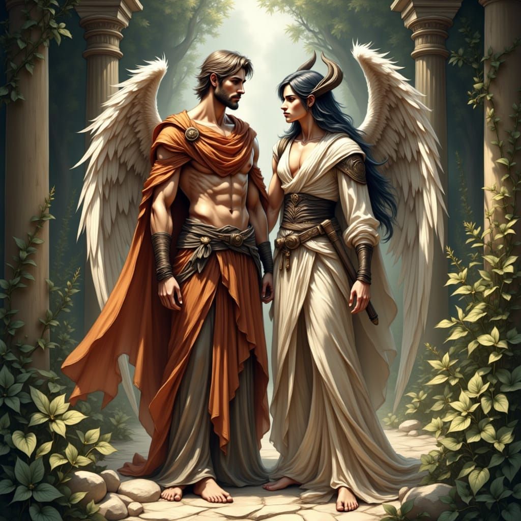 Ancient Roman Gods in Exquisite 3D Anime Art