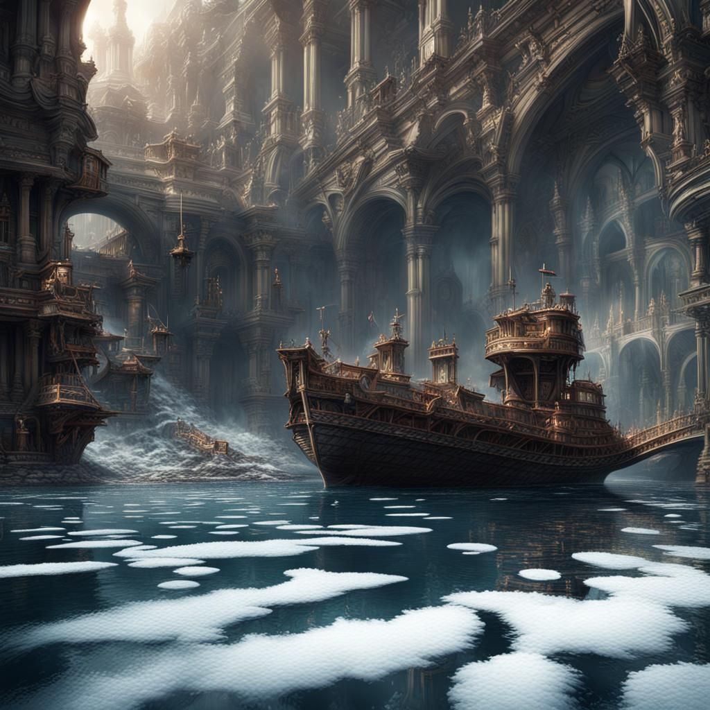 Epic Dramatic Digital Matte Painting